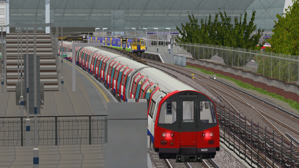 Jubilee Line At Stratford