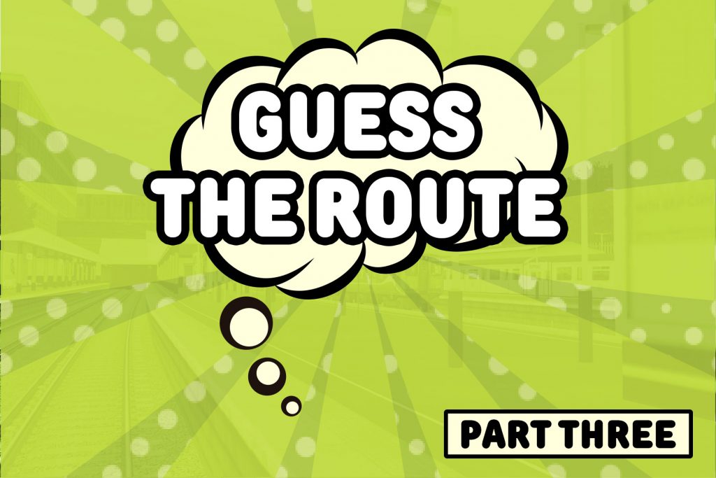 Guess the route part 3